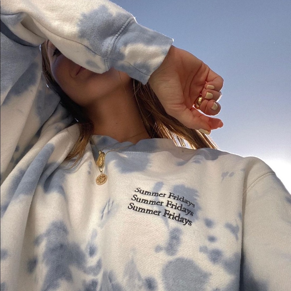 Summer Friday’s cloud sweater only!